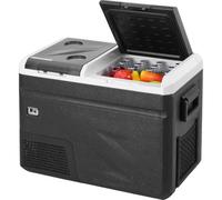 VEVOR Refrigerador Portátil para Automóvil, con Función de Fabricación de Hielo, 36 L, Temperatura Ajustable de -20~20 ℃, con Compresor para Acampar, Automóvil, 734 x 396 x 544 mm