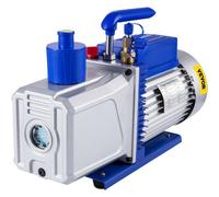 VEVOR Refrigerante Bomba de Vacío 10 CFM 2 Etapas 1HP Herramientas de Refrigeración Aire Acondicionado Velocidad 2000 r/min Capacidad de 600ml Bomba de Vacío de Refrigeración para Envasado al Vacío
