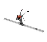 VEVOR Regla Vibratoria para Hormigón 3658 mm con Mango Ajustable 73-106 cm, Máquina Niveladora de Hormigón a Gasolina, Regla Mecánica con Base de Aluminio para Entradas, Patios, Pisos, Suelos y Aceras