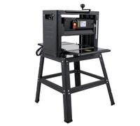 VEVOR Regruesadora Cepilladora de Madera Eléctrica 305 mm 6m/min Portátil de Carpintería de Madera 2000 W 230 V 50Hz 10A Máquinas de Cepillador de Prensa con Soporte Plegable para Madera