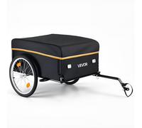 VEVOR Remolque para Bicicleta Plegable 59 kg con Ruedas Dobles de 50,8 cm