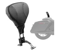 VEVOR Respaldo para Motocicleta, Compatible con Harley-Davidson Touring 2009-2024, Street Glide, Road Glide, Altura Ajustable y Desmontable, Resistente, Negro, 285 x 120 x 490 mm, Ideal para Viajes