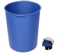 VEVOR Revestimiento para Cubeta de 18,9 L para Mezcla de Hormigón, Reutilizable, de Silicona, para Mezclar Pintura Fina, Hormigón y Epoxi, con Medidas Graduadas, Color Azul, 310 x 310 x 370 mm