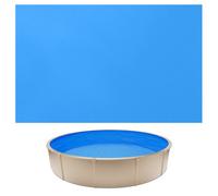 VEVOR Revestimiento para Piscina Redonda PVC, Liner para Piscinas Elevadas Redondas de Diámetro 350,5 cm, Altura de Pared 90 cm, Grosor 0,6 mm, Resistente al Desgarro, Sol y Frío para Jardín Exterior