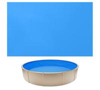 VEVOR Revestimiento para Piscina Redonda PVC, Liner para Piscinas Elevadas Redondas de Diámetro 360 cm, Altura de Pared 90 cm, Grosor 0,4 mm, Resistente al Desgarro, Sol y Frío para Exterior Jardín
