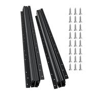 VEVOR Rieles Deslizantes para Cajones Bajo Encimera, Extensión Completa con Cojinetes de Bolas para Gabinetes Debajo de las Escaleras, Resistentes, para Reemplazo de Bricolaje, 800 x 75 x 55 mm