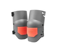 VEVOR Rodilleras para Trabajo Rodilleras de Construcción Extra Gruesas con Almohadilla de Espuma Protección y Comodidad Profesionales Rodilleras para Jardinería Rodilleras para Pisos, Gris y Naranja