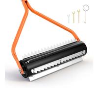 VEVOR Rodillo de Rastrillo de Estanque 4,3 m de Ancho de Trabajo, Eliminador de Malezas Acuáticas, 6 Cuchillas de Acero Inoxidable, Mango de 4 Longitudes Ajustables, Herramienta para Lago Estanque