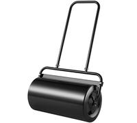 VEVOR Rodillo para Césped de 13 galones/49 L Rodillo para Jardín Relleno de Arena/Agua Rodillo para Césped de Acero Fácil Giro Mango Ergonómico en Forma de U para Césped, Jardín, Granja, Parque