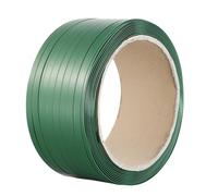 VEVOR Rollo de Fleje de Poliéster Pet para Embalaje 300m x 15,9mm x 0,8mm Carrete de Fleje de Alta Resistencia para Paletas Resistencia de 450 kg Fleje de Embalaje Portátil de Alta Resistencia, Verde