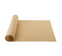 VEVOR Rollo de Tela de Arpillera de 1016 mm x 45,7 m, 50 x 50 Rollos de Tela de Arpillera Natural de Alta Densidad de Ancho, Rollo de Tela de Yute para Envolver Árboles, Decoración, Manualidades