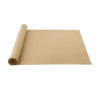 VEVOR Rollo de Tela de Arpillera de 1016 mm x 9,1 m, 50 x 50 Rollos de Tela de Arpillera Natural de Alta Densidad de ancho, Rollo de Tela de Yute para Envolver Árboles, Decoración, Manualidades