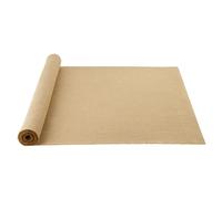 VEVOR Rollo de Tela de Arpillera de 1016 mm x 9,1 m, 50 x 50 Rollos de Tela de Arpillera Natural de Alta Densidad de Ancho, Rollo de Tela de Yute para Envolver Árboles, Decoración, Manualidades