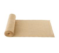 VEVOR Rollo de Tela de Arpillera de 355 mm x 9,1 m, 50 x 50 Rollos de Tela de Arpillera Natural de Alta Densidad de Ancho, Rollo de Tela de Yute para Envolver Árboles, Decoración, Manualidades