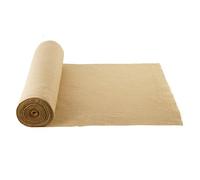 VEVOR Rollo de Tela de Arpillera de 914 mm x 45,7 m, 50 x 50 Rollos de Tela de Arpillera Natural de Alta Densidad de ancho, Rollo de Tela de Yute para Envolver Árboles, Decoración, Manualidades