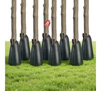 VEVOR Saco de Riego para Árboles 75,7 L, Paquete de 8 Unidades, Bolsa de Riego para Árboles con Cremallera, Geteo Lento y Relleno Sencillo, de Tejido PE Resistente a los Rayos UV, para Jardín Ciudad