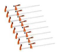 VEVOR Sargentos de Barra 8 Piezas 91,4 cm Abrazaderas de Barra para Madera, Fuerza de Apriete de 272 kg, con Bloque Automático, de Hierro Fundido y Acero al Carbono, Herramientas para Carpintería