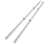 VEVOR SBR20 Rieles de Guía Lineal 2200mm 2PCS Carril Lineal 2200m 4PCS Bloque de Cojinete SBR20UU Kit de Deslizamiento de Cojinete Lineal para Máquinas Automatizadas CNC Fresadoras Tornos Impresora 3D