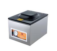 VEVOR Sellador al Vacío de Cámara 260 W Máquina de Envasado al Vacío de Acero inoxidable Tamaño Compacto de 260 mm para Cocina del Hogar Para Uso Comercial Para Alimentos Húmedos, Carnes y Adobos