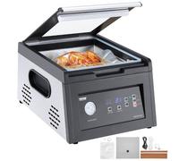 VEVOR Selladora al Vacío de Cámara Bomba de Vacío 380 W, Máquina Envasadora de Bolsas para Alimentos Frescos, Diseño Compacto Longitud de Sellado de 29 cm, Ideal para Uso Profesional y Doméstico