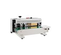 VEVOR Selladora Continua de Bolsa de Banda Ancho de Sellado de 6-12 mm, Sellador Horizontal con Control de Temperatura Digital para Película de Bolsa de Plástico de 0,02-0,8 mm con Función de Conteo
