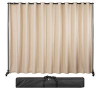 VEVOR Separador de Ambientes, 3 x 2,4 m Pantalla de Privacidad Tela Separador de Ambientes Plegable Balcón Pantalla de Privacidad Tejido Divisor de Habitación