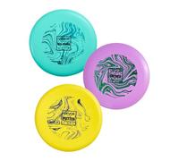 VEVOR Set de Iniciación para Disco Golf 3 uds, para Entrenamiento de Fuerza Corporal Completo, TPE, Versátil, con Putter, Driver de Rango Medio, para Jardín, Césped, Playa y Parque al Aire Libre