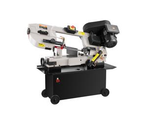 VEVOR Sierra de Cinta Horizontal 1200 x 430 x 990 mm para Corte Horizontal y Vertical de Metal con Motor de 1,1 kW, Ajuste de Ángulo de 0 a 45°, Velocidad Variable, para Metal, Madera y Plástico