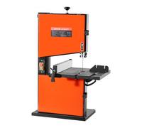 VEVOR Sierra de Cinta para Madera con Motor de 373 W, Altura de Corte de 90 mm, Ancho de Corte de 229 mm, Mesa de Aluminio Fundido de 300 x 300 mm, con Luz de Trabajo de 360°, para Carpintería