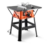 VEVOR Sierra de Mesa de 945 x 850 x 1060 mm con Soporte y Hoja de Sierra de 24 Dientes, Capacidad Máxima de Corte de 200 mm, Velocidad de Corte de 4800 RPM para Carpintería y Fabricación de Muebles