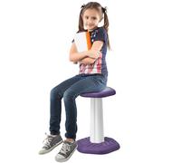 VEVOR Silla Oscilante para Niños, Silla Activa con Cojín de Esponja, Taburete Oscilante 340 x 320 x 450 mm para Mejorar la Concentración, la Postura y la Calma para Niños de 7 a 14 Años, Morado