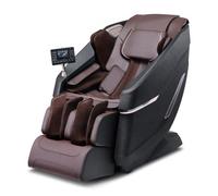 VEVOR Sillón Reclinable de Masaje con SL-Riel de Gravedad Cero de Cuerpo Completo Carga de 150kg, con 10-18 Modos, Calefacción, Altavoz Bluetooth, Bolsa de aire, Rodillo para Pies y Pantalla Táctil