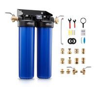 VEVOR Sistema de Agua Desionizada con Resina de 2 x 4 L, Sistema de Lavado de Coche, Desionizador de Agua para Sistema de Lavado Impecable, para Autos, Vehículos Recreativos, Motocicletas, Ventanas