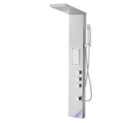 VEVOR Sistema de Torre de Panel de Ducha Acero Inoxidable 1345 x 200 x 460 mm