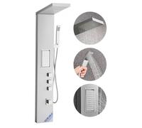 VEVOR Sistema de Torre de Panel de Ducha Acero Inoxidable 1345 x 200 x 460 mm