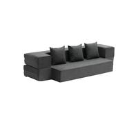VEVOR Sofá Cama Plegable 3-en-1 Cama Sofá Plegable Almohadas Twin