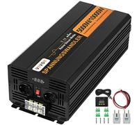 VEVOR SOLAR 5000W DC 24V Inversor De Corriente Onda Sinusoidal Pura Cargador Solar Salida AC230V