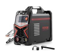 VEVOR Soldador TIG, Máquina de Soldar 4 en 1 Máquina de Soldadura Eléctrica 140 A, Pantalla LED Grande, Eléctrico con Inversor IGBT de Control Sinérgico y Arranque en Caliente, 310 x 135 x 270 mm