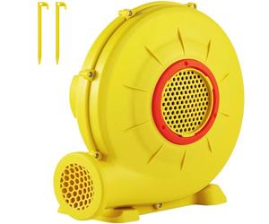VEVOR Soplador de Aire Inflable de 450 W 0,6 HP, Soplador Portátil y Potente para Casa de Rebote, Ventilador de Bomba de Aire Comercial de 1750 Pa, para Castillo Hinchable Inflable 35 x 21,5 x 37 cm