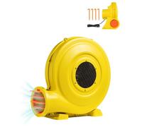 VEVOR Soplador de Aire para Castillos Inflables, 870 W y 950 W, 1,3 HP, Bomba Comercial, Ventilador Eléctrico 3300 RPM, Perfecto a Castillos Inflables, Toboganes de Agua, Amarillo, 420 x 240 x 420 mm