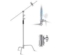 VEVOR Soporte C con Brazo Articulado Altura Máxima 330 cm para Luz Fotográfica