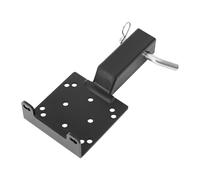 VEVOR Soporte de Cabrestante, Soporte de Enganche de Remolque con Receptor de 50,8 mm, Orificios para Pernos de 2/4, Capacidad de 1633 kg para Vehículos Todoterreno, UTV y Camionetas, Negro