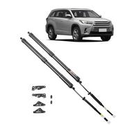 VEVOR Soporte de Elevación Eléctrica para Portón Trasero Izquierdo y Derecho, Compatible con TOYOTA Highlander 2014-2019, Amortiguador de Portón Trasero Eléctrico, 665 x 35 x 35 mm(2 Piezas), Negro