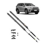 VEVOR Soporte de Elevación Eléctrica para Portón Trasero Izquierdo y Derecho, Compatible con TOYOTA Highlander 2014-2019, Amortiguador de Portón Trasero Eléctrico, 665 x 35 x 35 mm(2 Piezas), Negro