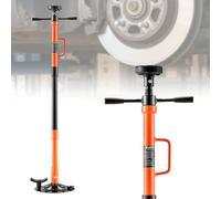 VEVOR Soporte de Elevación Inferior Capacidad 1 t Soporte para Debajo del Polipasto Altura Ajustable con Manija Giratoria Montado en Cojinete para Tareas de Reparación de Coches, Trabajo de Ruedas