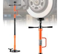 VEVOR Soporte de Elevación Inferior Capacidad 1 t Soporte para Debajo del Polipasto Altura Ajustable con Manija Giratoria Montado en Cojinete para Tareas de Reparación de Coches, Trabajo de Ruedas