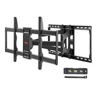 VEVOR Soporte de Pared para Televisores de Pantalla de 37"-90" Carga de 75 kg Soporte de Acero al Carbono Inclinable y Giratorio VESA Máximo 600x400 mm con 4 Brazos Articulados para Casa Oficina
