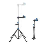 VEVOR Soporte de Reparación de Bicicletas, Resistente, 30 kg, con Altura Ajustable 83 a 147 cm y Bandeja Magnética para Herramientas, para Bicicletas de Montaña y Carretera, 955 x 940 x 1505 mm