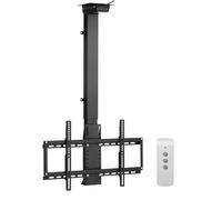VEVOR Soporte de Techo Motorizado para Televisores de 813 a 1397 mm, Soporte Plegable Ajustable Eléctricamente Patrón Máximo de Orificios VESA de 60 x 40 cm para Televisores de Hasta 54 kg