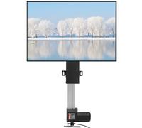 VEVOR Soporte de TV 220 V, Soporte Motorizado TV 48,5 x 10,7 cm, Soporte de TV para Pared, TV Soporte de Pared Automático, Soporte de Tele Motorizado Control Remoto para Hogar y Ocasiones Comerciales